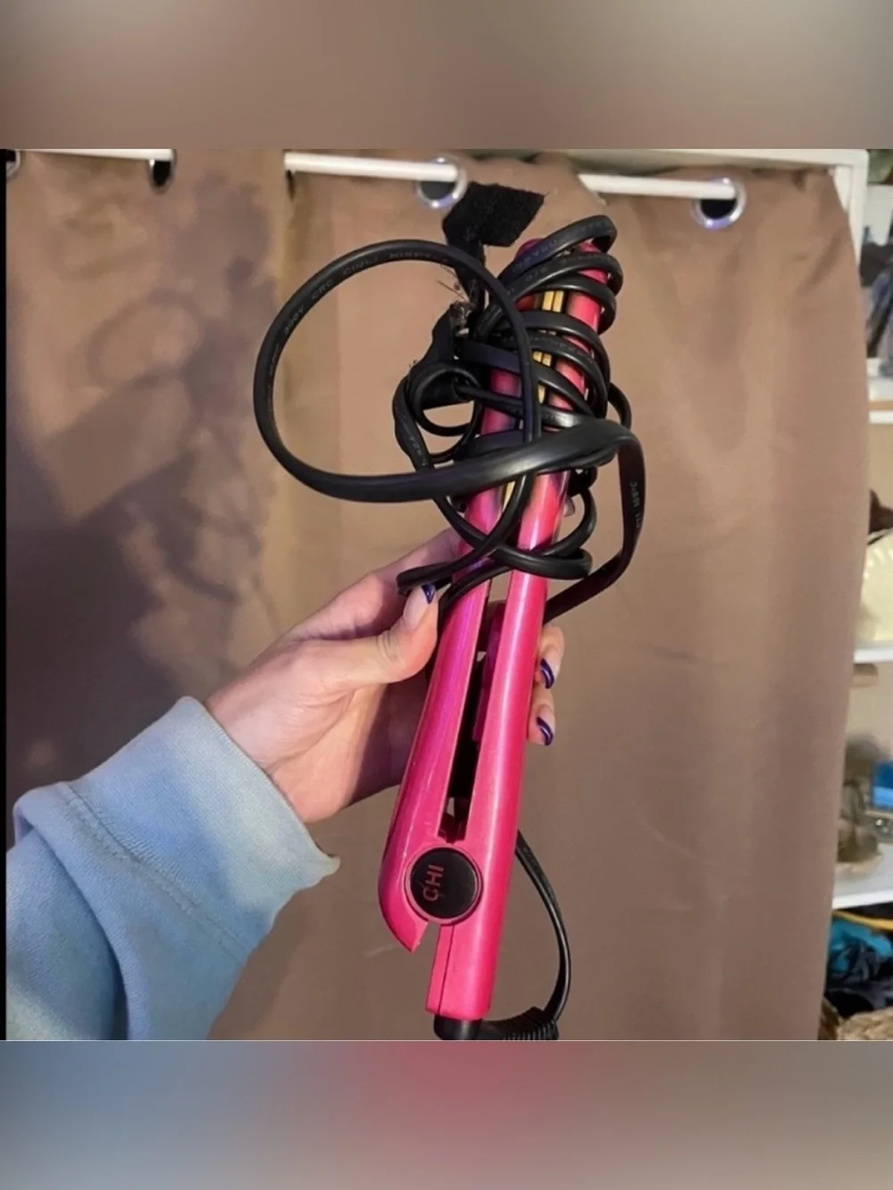 Chi pink hot tool straighter great used condition